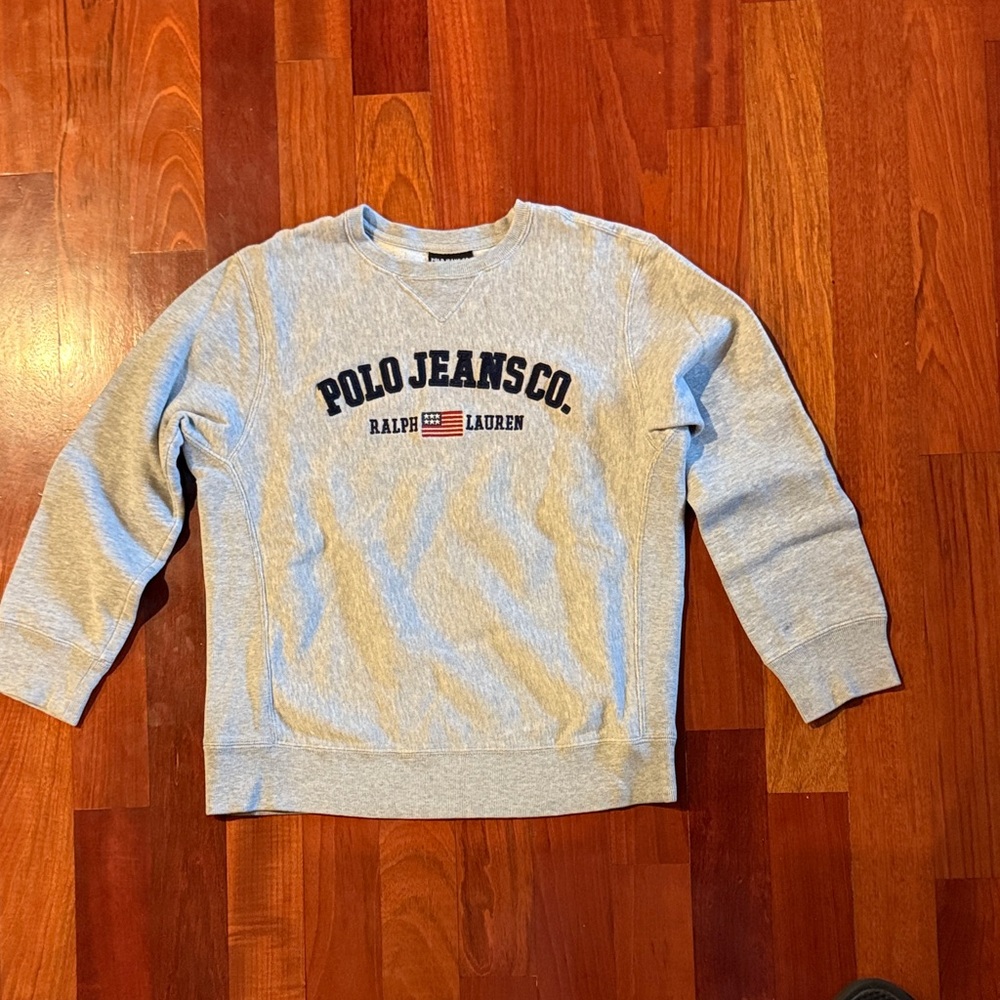 Polo by Ralph Lauren Women’s Light Gray Sweatshirt